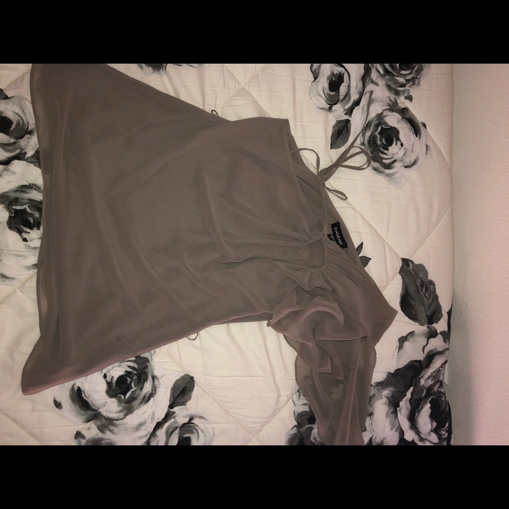 Bebe size S off the shoulder one one side